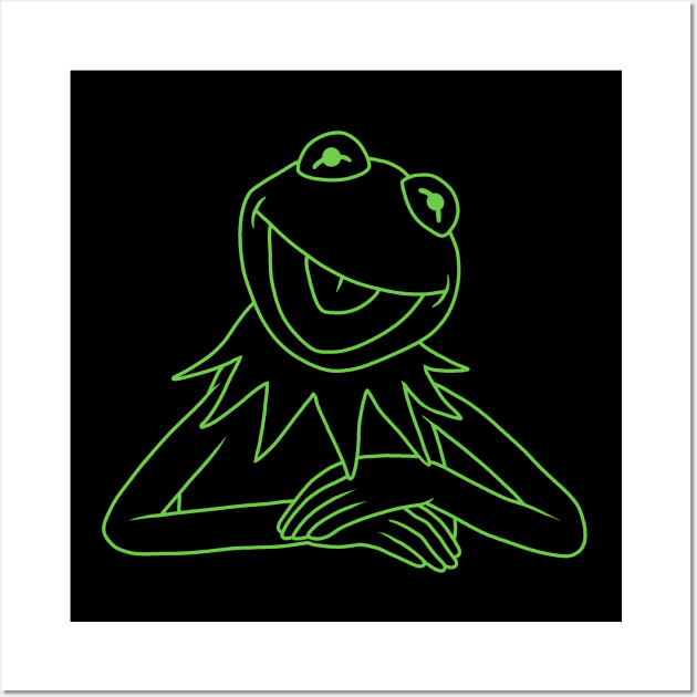 Kermit The Frog Wall Art by valentinahramov